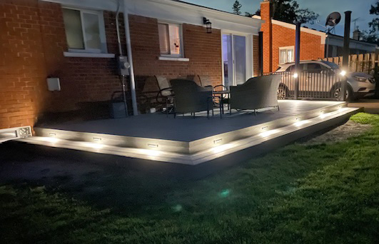 Let Miles Bradly Enhance Trex Deck with Lighting