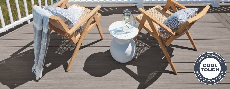 TimberTech decking - Cool Technology TM